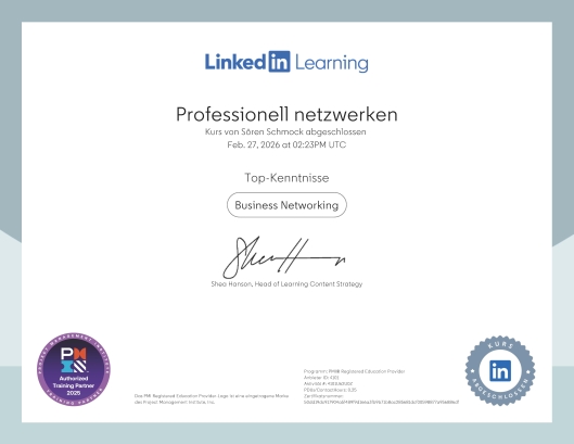 Professionell netzwerken